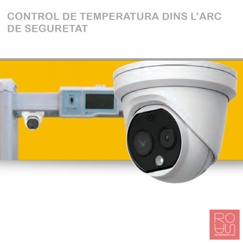 Arc de seguretat per control de temperatura, metalls i aforament